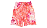 Tie Dye Ma Sweatshorts "Orange / Pink" SS22MJL025_Peach