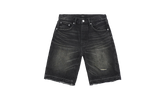 Smoke Worn Vintage Short "Black" P059 SWVB325