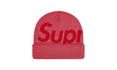 Studded Knockout Big Logo Beanie "FW25 - Red" SU26790