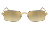 A$AP ROCKY RIMLESS PILLOW "Arista / Brown Gold" 0RB3928 001/7I
