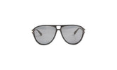 CLASSIC LOGO SUNGLASSES "Black & Blue" XA41764AC BLAC