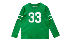 33 Horseshoe Logo Long Sleeves Tee "Green" CHRM0766