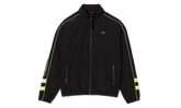 Contrast Water Resistant Zipped Taffeta Jacket "Black / Yellow" BH1607 6TV