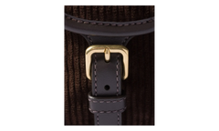 Velluto Righe Zaino Handbags WMNS "Ebano" 5BZ042 V OOM AF81 F0192