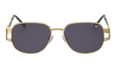 Warning 24KT Two-Tone "Yellow / White Gold / Black" MPWG2 0001 51T6