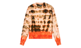 TIE DYE CREW SWEATSHIRT "Orange" AMR0090 Orange