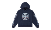 Chrome Motto Hoodie "Navy Wash" 10079168