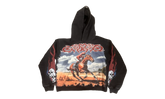 Thoroughbred Hoodie "Black Wash" GS012