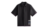 Pinstripe Woodpoint Shooting Shirt "Black" KHM031018 001