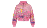 Bubblegum Zip Up Jacket "Pink" VAL173