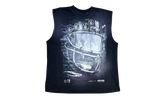 Helmet Sleeveless T-Shirt "Black" HSR187