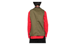 Pocket Casual Vest "Burgundy Khaki" PP V004 051