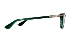Little Dinger Sunglasses "Green - SIlver" CHRM0993