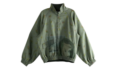 Elastic Hem Stand Collar Blouson Coat "Gray Khaki" UC2E4212 GRAY KHAKI BASE