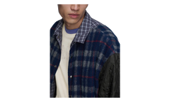 Reversbile Padded Shirt "Blue" S50DT0070M35779001F