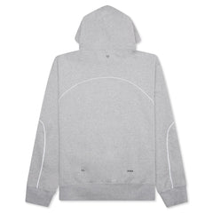NOCTA Fleece CS Hoodie - Heather Grey/Matte Silver/Black
