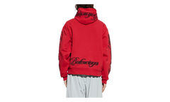 Oversized Hoodie "Red / Black" 858143 TTVM8 6167