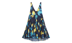 PRINTED SLEEVELESS SHORT DRESS "NAVY" RW DR0009 5900 P24 277