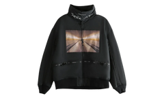 Elastic Hem Cotton Blouson Coat "Black" UC2E4207 BLAC