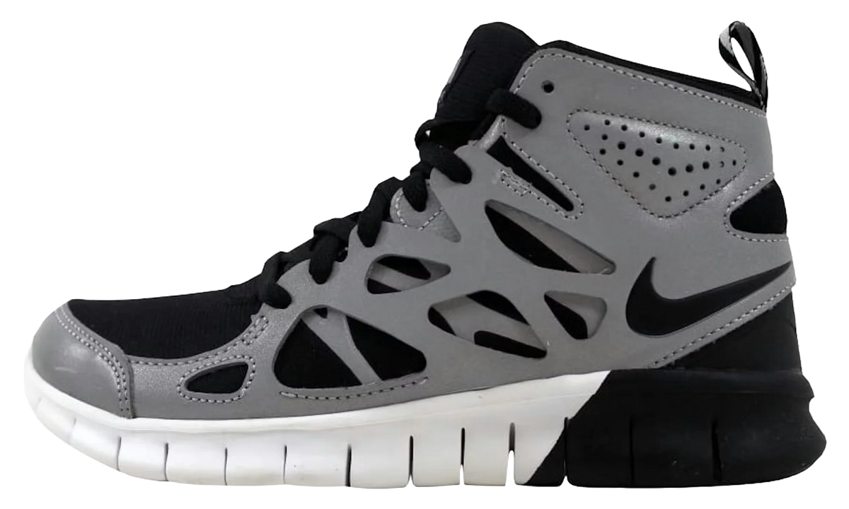 Free Run 2 Sneakerboot Premium WMNS"Black Metallic Silver White" 616728 001