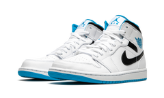 1 Mid "White / Laser Blue" 554724 141